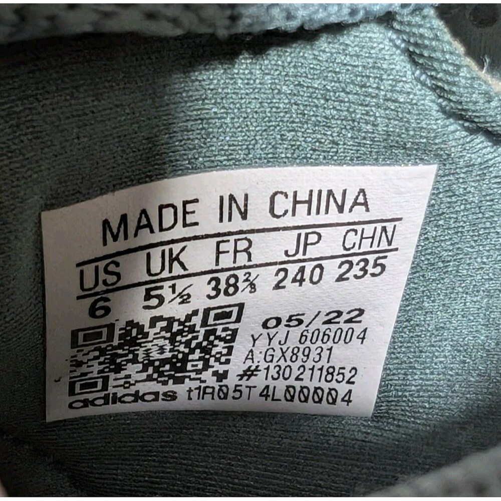 Parley x adidas The Road BOA Cycling Shoe Unisex Men 6/Women 7.5 'Hazy Emerald' - Picture 7 of 8